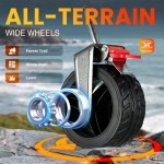 Overmont 300L Folding Festival Trolley Cart - Roda Lebar Serba-guna dan Rem - Kereta Berat Kapasitas 150KG - Dengan Pegangan yang Dapat Disesuaikan & Penutup